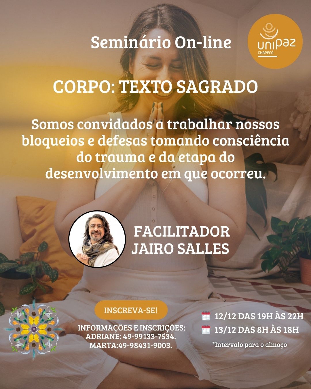 Pós-Graduação em Psicologia Transpessoal