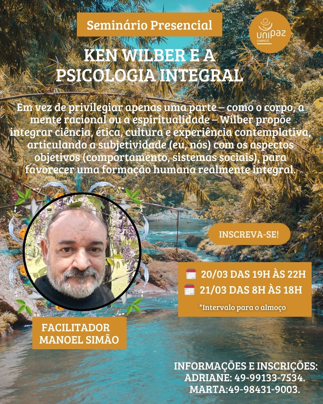 Pós-Graduação em Psicologia Transpessoal